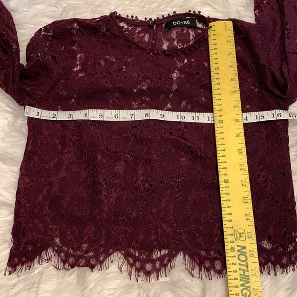 DO+BE TWO PIECE SMALL LACE SKIRT/TOP SET in purple - Picture 11 of 14